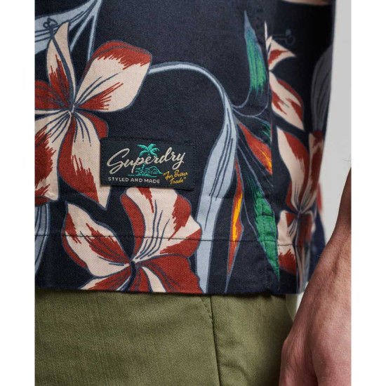 Superdry Ανδρικό πουκάμισο Short Sleeve Hawaiian Shirt